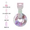Clip de Papel Color Macarrón Personalizado de Fábrica Portatickets Chinche Combinación de Sujeción Banda Elástica Hebilla Magnética Cuatro Rejillas Set de Donas
