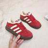 Zapatos de Entrenamiento de Lana de Cordero 2024 Otoño e Invierno Nuevos Zapatos Forrest Gump Zapatos de Skate Suela Blanda Ligeros Estilo Universitario Zapatos Casuales