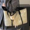 Bolso Tote Casual de Moda para Mujer Estilo Coreano Moda Retro Bolso de Hombro de Gran Capacidad Primavera y Verano 2025 Nuevo Bolso de Mujer Nicho