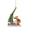 Árbol de Navidad Coche Colgante Acrílico Decoración del Hogar Adornos Verdes Nuevo Verde 2026 Divertido Novedad