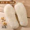 Palmilhas quentes de inverno, espessadas e forradas com fleece, macias, respiráveis, absorventes de suor, forradas com fleece para atacado, sola ultra macia, confortáveis e resistentes ao frio