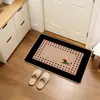 Felpudo de Alfombra para Puerta de Entrada para Uso en el Hogar, Imitación Lino con Base de Goma, Felpudo Antideslizante, Felpudo Resistente a Manchas, Alfombra Anti-Sisal al por Mayor