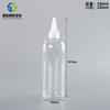 Frasco plástico pontudo personalizado 5ml pet transparente frasco de pigmento de tinta 120ml frasco de apertar emulsão multitarefa