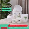 Novo Estilo Imitação Cerâmica Vaso de Flores Plástico Grande Vaso de Flores Resina Cultura do Solo Hidropônico Pote Varanda Plantio de Flores Legumes Mais Pote de Carne