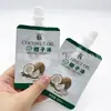 Suministro Directo de Fábrica Bolsa para Envasado de Aceite de Coco Prensado en Frío de 50 ml Bolsa Auto-Soportante de Papel de Aluminio Espesado con Boquilla Bolsa para Envasado de Salsa Condimentada