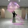Bandeiras de Cores Gradiente Branco e Roxo para Louvor e Adoração Adereços de Dança para Performance de Palco Atacado Estilo Europeu e Americano Fabricante Cos