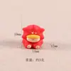 Mini Estrela da Sorte Resina Fofa Pequena Desenho Animado Criativo Pequeno Brinquedo Ornamento DIY Acessórios para Transmissão ao Vivo