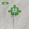Lindo Portacepillos de Dientes de Rompecabezas, Organizador de Baño para Montar en la Pared sin Taladrar, Soporte Creativo de Dibujos Animados para Cepillos de Dientes, Portavasos de Enjuague Bucal de Alto Valor