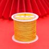 Rolos pequenos de fios de ouro e prata fabricantes atacado enrolamento de arame tecido à mão acabamento linha comum de loja de ouro linha diy