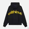 Sudadera Casual Retro Simple con Estampado de Letras Ins de Comercio Exterior Independiente Europeo y Americano Moda Personalidad Otoño e Invierno