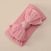 Ins Export Acessório de Cabeça Infantil Alta Elasticidade Super Macio Bebê Jacquard Nylon Faixa de Cabeça Bebê Borda Larga Faixa de Cabeça Fontanela