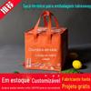 Bolsas Térmicas de Folha de Alumínio Personalizadas para Churrasco para Viagem, Peixe Grelhado e Frutos do Mar; Bolsas Térmicas de Gelo e Sacolas Isotérmicas para Levar