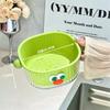 Escurridor de Dopamina Cesta de Drenaje de Fruta de Doble Capa Nueva Cesta de Verduras de Cocina Espesada Limpieza 2 en 1 Cesta de Verduras