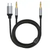 Cabo de Áudio Tipo-C para 3,5mm para Apple 151617, Cabo de Conexão de Áudio Auxiliar para Alto-falante de Carro