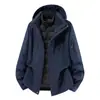 Chaqueta de Montañismo a Prueba de Viento e Impermeable para Pareja con Relleno Desmontable (Forro polar) Forro, Tres en Uno 0.05kg Juego de Piezas