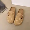Elegantes Pantuflas Birkenstock de Estrella para Mujer, Nueva Moda Primavera 2026, Dulces y Versátiles, Elegantes Pantuflas de Punta Cerrada para Uso en Exteriores