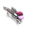 Versión coreana del nuevo corsage vintage chapado en plata antigua hoja de ginkgo corsage comercio exterior venta directa de fábrica