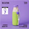 Botella de Leche Creativa Dopamina Doble Bebida Acero Inoxidable 316 Taza de Doble Pared con Aislamiento al Vacío Separación de Té y Agua Taza Doble Bebida