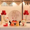 Decoración Creativa de Gato de la Suerte con Globos para Entrada Zapatero Sala de Estar Decoración del Hogar Regalo de Inauguración