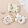 Almohada de Confort para Bebé en Forma de U, Clase A, Almohada de Gasa de Algodón para Recién Nacidos, Absorbente de Sudor y Transpirable, Adecuada para Todas las Estaciones, Almohada para Bebé de 0 a 6 Meses