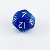 Tutorial de Mesa para Jogo de RPG com Dados de Acrílico: Jogo de Tabuleiro d12, Dados Transparentes de 12 Lados COC com Textura de Pérola (Cooperação transfronteiriça)