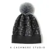 Nuevo Sombrero de Cachemira Otoño e Invierno 2024 para Mujer Cálido Baotou Moda Jacquard Versátil Sombrero de Lana Sombrero de Cachemira Tejido