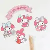 Populares Adornos para Pastel Sanrio Kuromi, Cinnamoroll, Pochacco, My Melody Inserts para Mesa de Postres