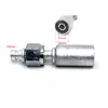 Conector de Manguera de Aire Acondicionado Automotriz 3 4 5 134 Ordinario O Conector de Manguera de Puerto con Conector de Funda de Aluminio Curva Recta