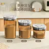 Nueva caja dosificadora de cereal de arroz, recipiente para leche en polvo, caja de almacenamiento portátil para cereal de arroz de bebé, recipiente hermético, recipiente para leche en polvo, a prueba de humedad