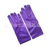 Accesorios para Mujer de los Años 1920 Spandex Satén Flocado Guantes de Charol Accesorios de Disfraz para Fiesta de Baile Transfronteriza en Stock