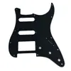 Panel de guitarra eléctrica de 11 agujeros para uñas, placa protectora de 11 agujeros, single single double ST mefen moffen panel, accesorios de instrumentos musicales multicolor