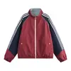 Chaqueta Reversible ACU para Hombre con Rayas de Color Contrastante y Cuello Alto para Hombre, Nueva Marca de Tendencia Estilo Americano Talla Grande Otoño/Invierno 2026 Abrigo