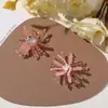 Frescor Dopamina Primavera e Verão Flores de Cristal com Contas Flor de Cristal Moda DIY Brincos de Flor de Cristal, Acessórios de Cabelo, Acessórios de Flor para Sapatos