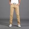 Fábrica em nome do comércio exterior transfronteiriço calças casuais masculinas moda coreana masculina juventude magro reta calças compridas atacado