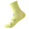 Calcetines Profesionales para Maratón para Hombres y Mujeres, de Media Pantorrilla, Primavera y Verano, Antideslizantes, Sin Costuras, Transpirables, de Secado Rápido, Calcetines Deportivos de Compresión para Fitness