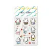 Adesivos de Orelha de Coelho Miffy Fofo para Fones de Ouvido, Adesivos de Desenho Animado de Coelho Miffy, Adesivos Fofos para Garrafa de Água, Adesivos para Decoração de Capa de Celular DIY