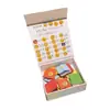 Caixa de Papelão Branca com Tampa e Base, Caixa Gaveta Estilo Livro, Caixa de Presente para Chá, Ginseng Americano, Caixa Colorida, Caixa de Embalagem para Pepino-do-Mar, Feita Sob Medida