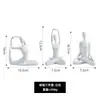 Set de Tres Figuras de Lujo Ligero con Temática de Yoga y Danza para Maquetas de Dormitorios, Salas de Estar, Estudios y Decoración de Hoteles