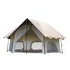 Barraca Cogumelo Hexagonal Automática de Vinil de Luxo Acessível para Uso Externo, Camada Dupla, Impermeável e à Prova de Sol, Portátil, Abertura Rápida