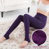 300g Calças de veludo perolado peça única forradas de lã leggings espessadas roupa exterior calça feminina tamanho grande outono e inverno calças quentes fornecimento