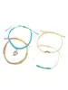 Pulseira combinada estilo boêmio em cera trançada, um sucesso de vendas na Amazon Cross Border.