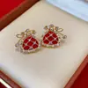 Brincos Redondos de Resina Gota d'Água com Agulha de Prata Vintage, Brincos de Personalidade de Nicho Estilo Meio do Século, Acessórios de Orelha Versáteis de Luxo Leve de Alta Qualidade