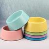 BOBO BOBO nova fibra de bambu proteção ambiental Pet Bowl fundo antiderrapante tigela para animais de estimação tigela para cães tigela para gatos tigela para cães tigela redonda