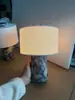 Lámpara de Mesa Recargable Portátil Bvlgari de Lujo con Atmósfera de Piedra para Dormitorio, Estudio, Hotel, Bar, Mesita de Noche, Escritorio, Creativa y Versátil