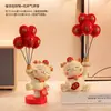 Decoración Creativa de Gato de la Suerte con Globos para Entrada Zapatero Sala de Estar Decoración del Hogar Regalo de Inauguración