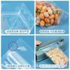 Bolsas Transparentes Autoportantes, Bolsas Autocierre, Bolsas de Empaque Selladas Engrosadas para Frutas Secas y Té, Bolsas de Sellado de Plástico, Bolsas para Snacks de Comida