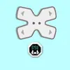 Masajeador Ems Casero Mini Masajeador Inteligente Pulso de Microcorriente Parche Masajeador Muscular de Columna Cervical Portátil