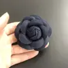 6.6cm multicolor de alta gama doble cara grueso fino franela Camelia pequeña fragancia Blanco joya broche