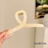 Pinza de Garra Mate Simple de Verano para Cabello Grueso, Pinza de Tiburón Grande, Pasador, Accesorio para el Cabello para Mujeres, Nuevo Estilo 2026