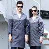 Ropa de Trabajo, Ropa de Transporte, Abrigo Azul, Ropa de Protección Laboral, Mono Antipolvo para Taller Almacén, Tops, Chaquetas, Ropa de Trabajo Resistente al Desgaste para Jóvenes